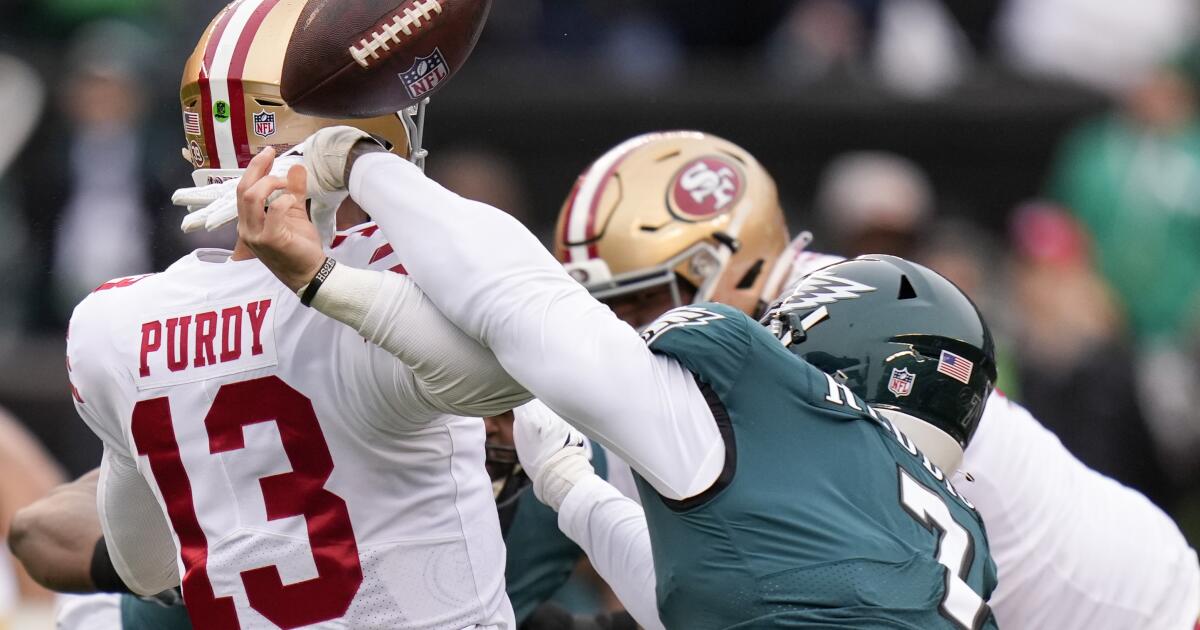 49ers-Eagles NFC championship matchup has old-school feel - The San Diego  Union-Tribune