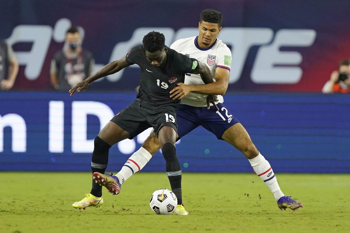 Alphonso Davies to miss Canada qualifier vs El Salvador - The San