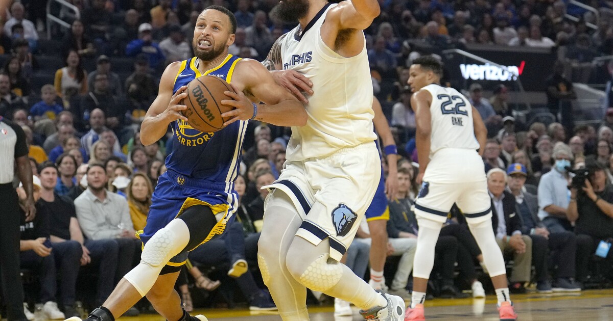 Curry y Thompson llevan a Warriors a la final del Oeste - Los Angeles Times