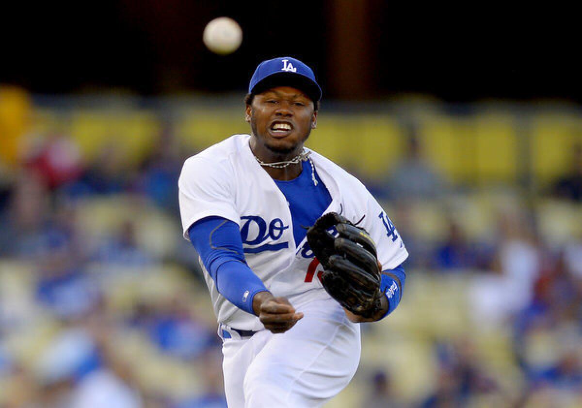 Shortstop Hanley Ramirez has a .350 batting average in nine games with the Dodgers this season.