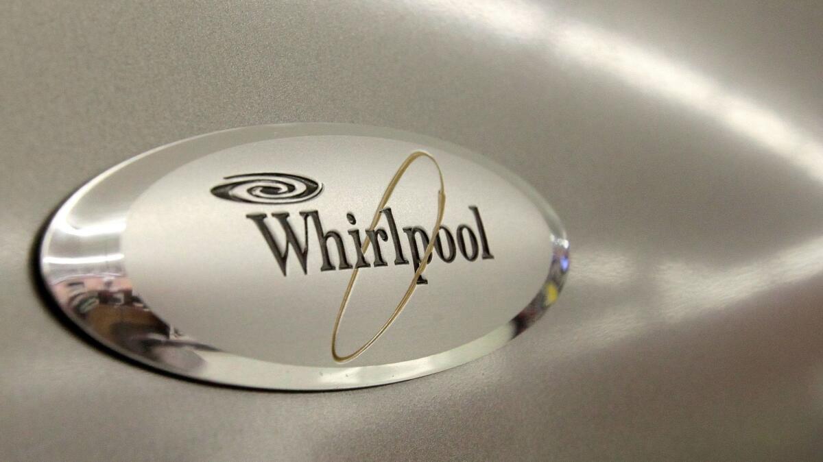 Sears is going to stop selling Whirlpool products at its stores.