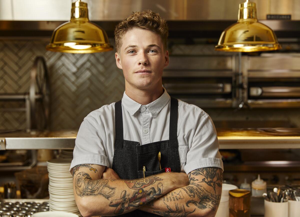 Aidan Owens, Herb & Sea's new executive chef,