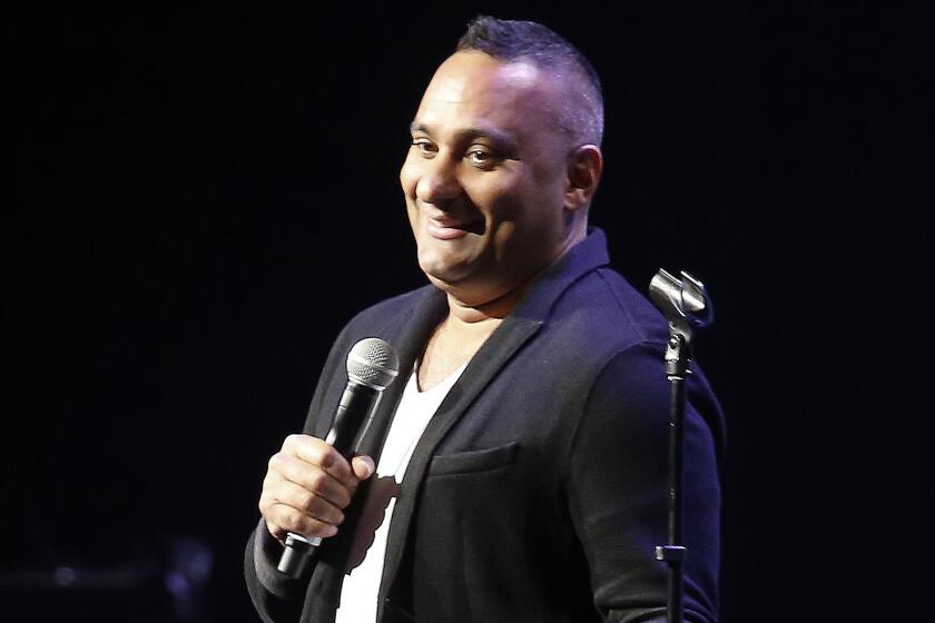 Russell Peters performs in front of a sold-out crowd.