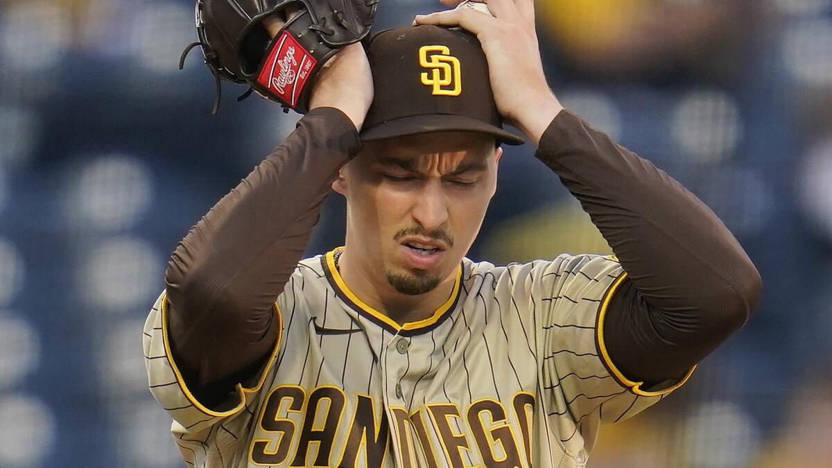 Padres ace Blake Snell is happy to walk this way - The San Diego  Union-Tribune