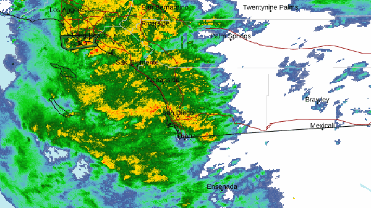 'Pineapple express' storm moving into San Diego County with powerful winds and steady rain - Vimarsana News