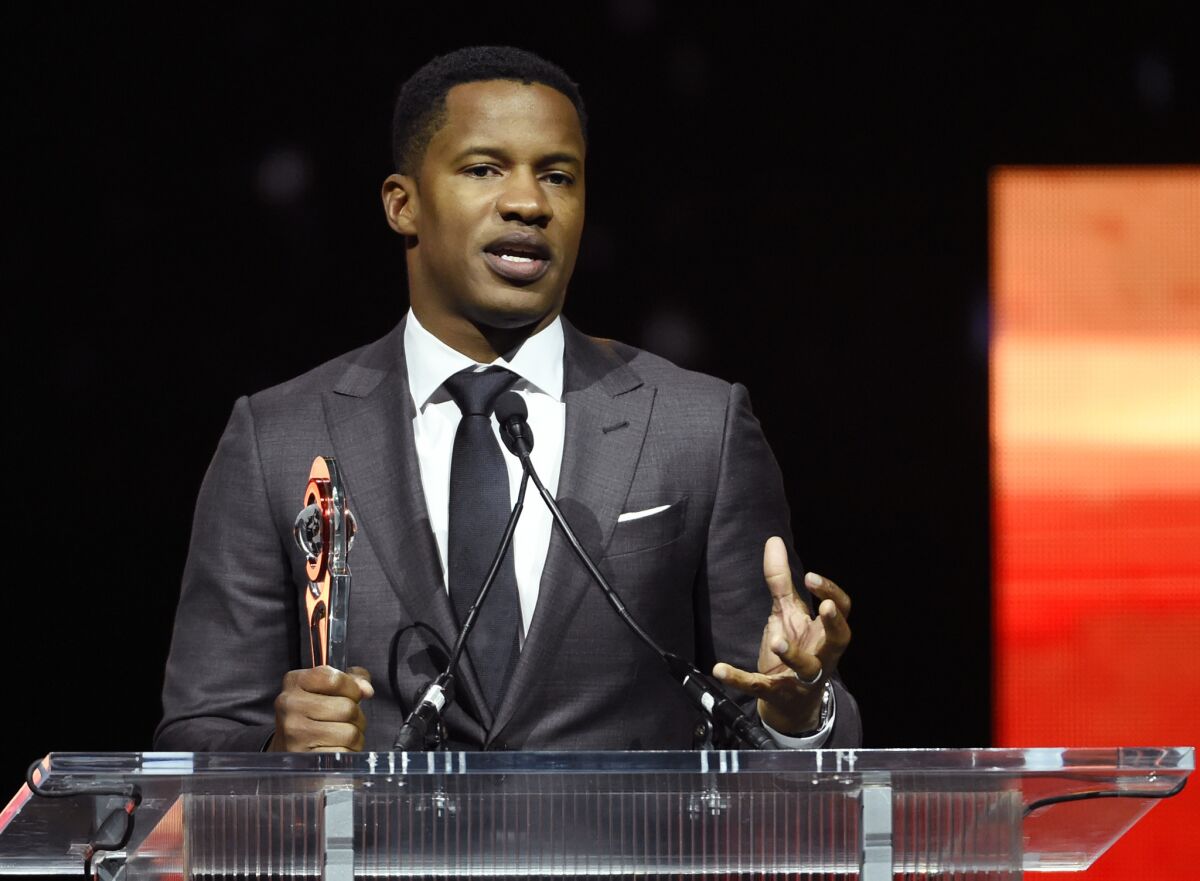 "The Birth of a Nation" director and co-writer Nate Parker.