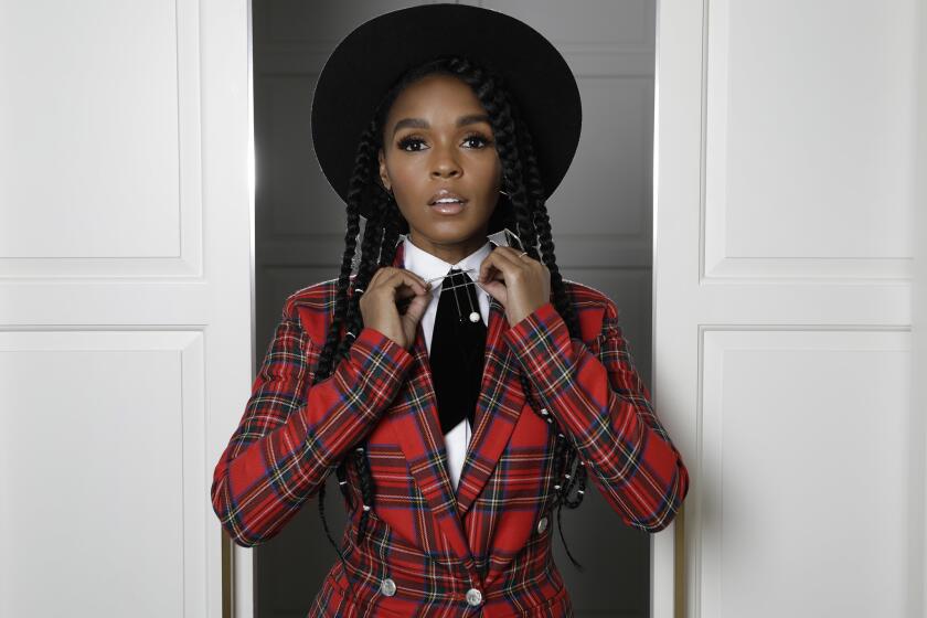 BEVERLY HILLS, CA-DECEMBER 10, 2018: Actress and singer Janelle Monae is photographed at the Waldorf Astoria Beverly Hills. (Katie Falkenberg / Los Angeles Times)