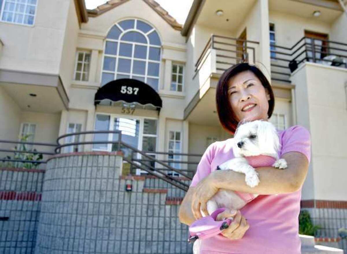 Annie Kwak, at her home in Glendale, talked about the day two Glendale police officers arrested her in front of her home for, according to her, no apparent reason. She said the officers falsified police reports.