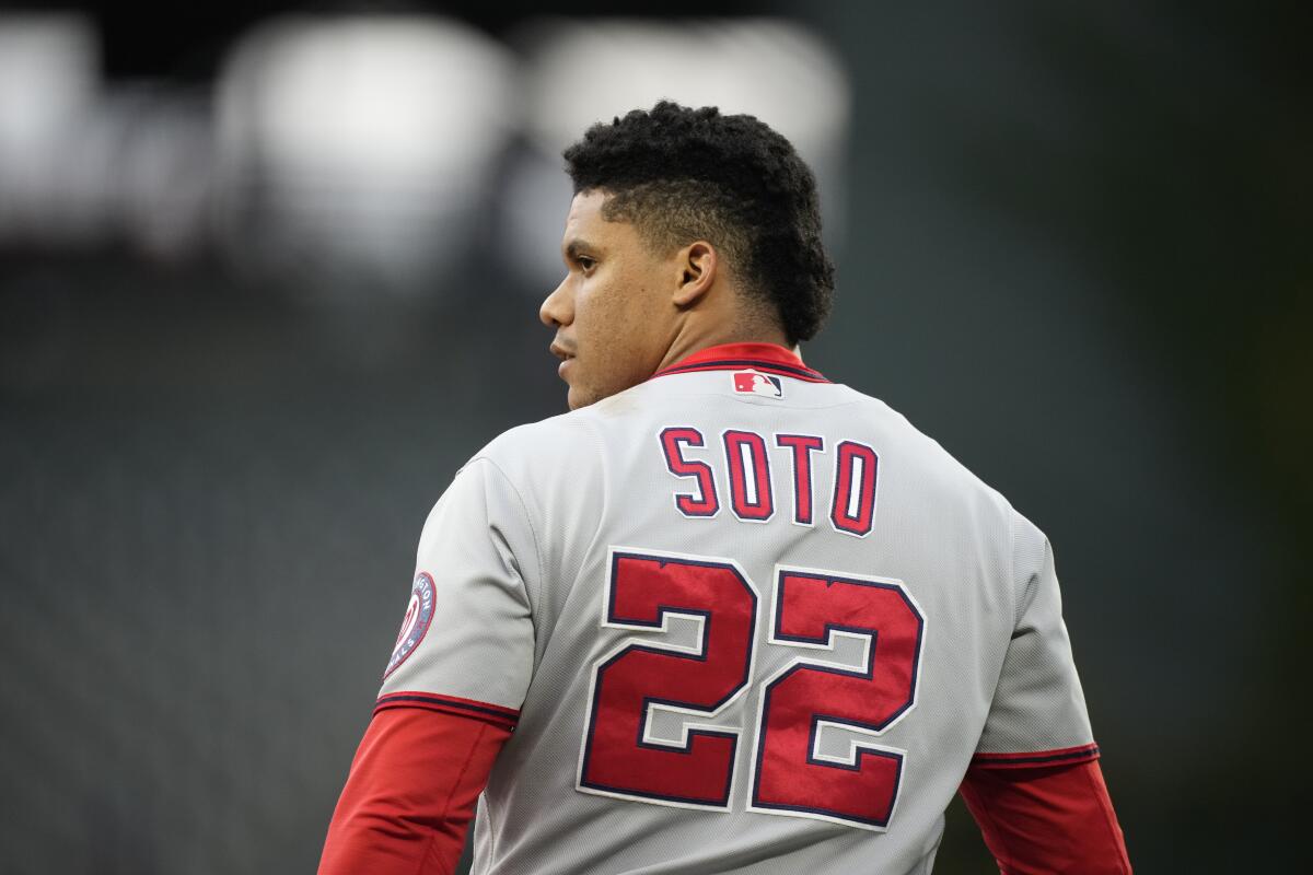 Washington Nationals' Juan Soto 'going to accept the challenge' of