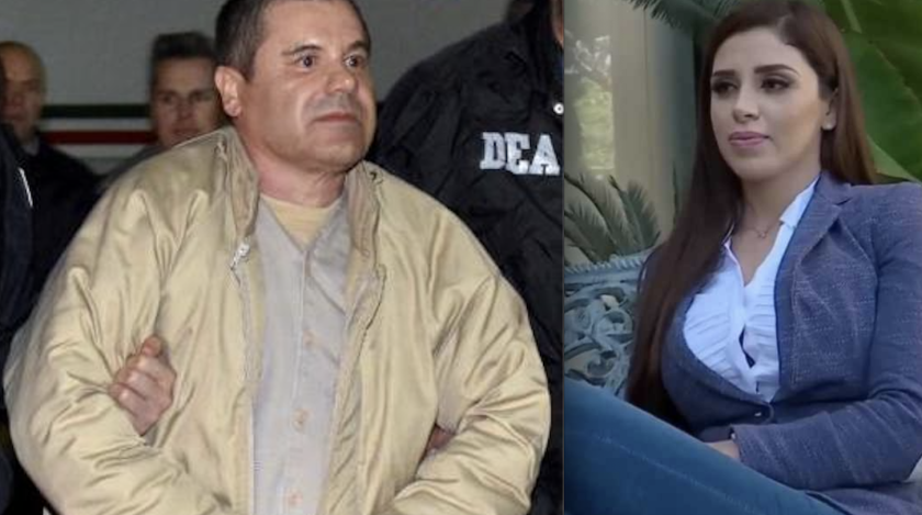 Joaquín 'El Chapo' Guzmán y Emma Coronel... su relación, a la vista de todos.