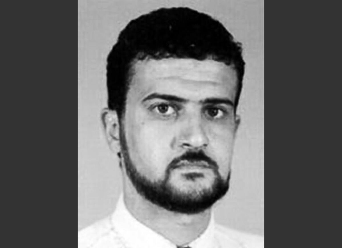 This FBI file photo shows Abu Anas al-Libi, a Libyan accused of being an Al Qaeda member involved in the 1998 bombings of two U.S. embassies in Africa. His wife said on Jan. 3, 2015, that he has died of complications from liver surgery.