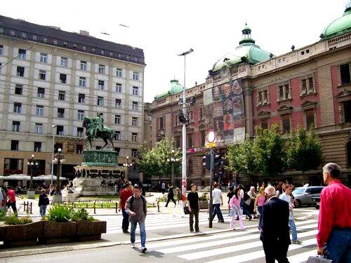 Belgrade's Republic Square