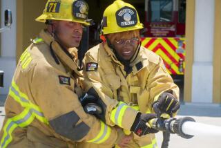 Firefighter Paramedic Ben and Mayor Acquanetta Warren (Fontana) in "Undercover Boss" on CBS.