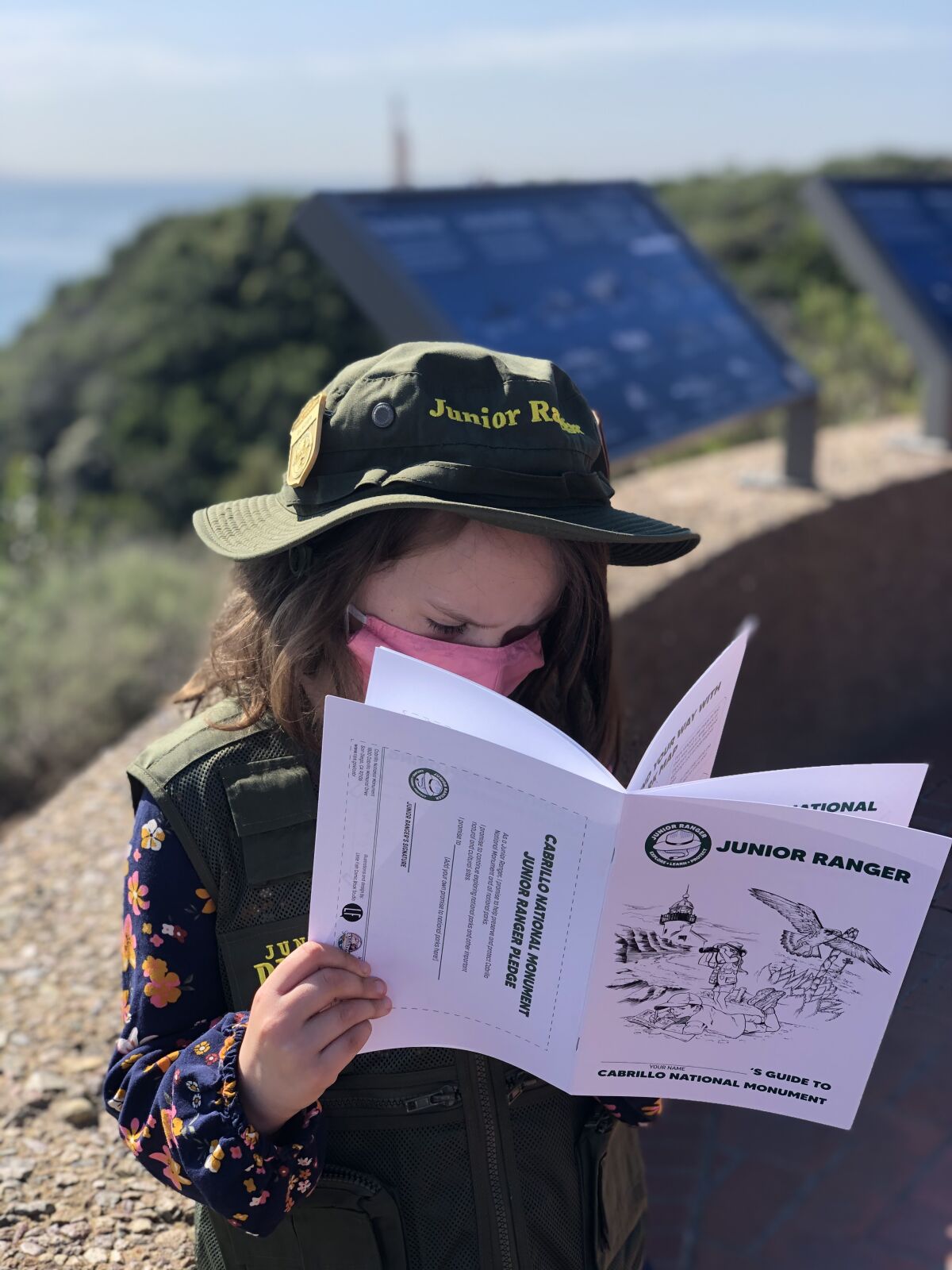 The junior ranger program is among the youth projects funded by the Cabrillo National Monument Foundation.