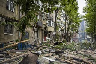 In this photo provided by the Dnipropetrovsk Regional Military Administration, a view of the damage after Russia's attack on residential building in Dnipro, Ukraine, Friday, April 19, 2024. (Dnipropetrovsk Regional Military Administration via AP Photo)