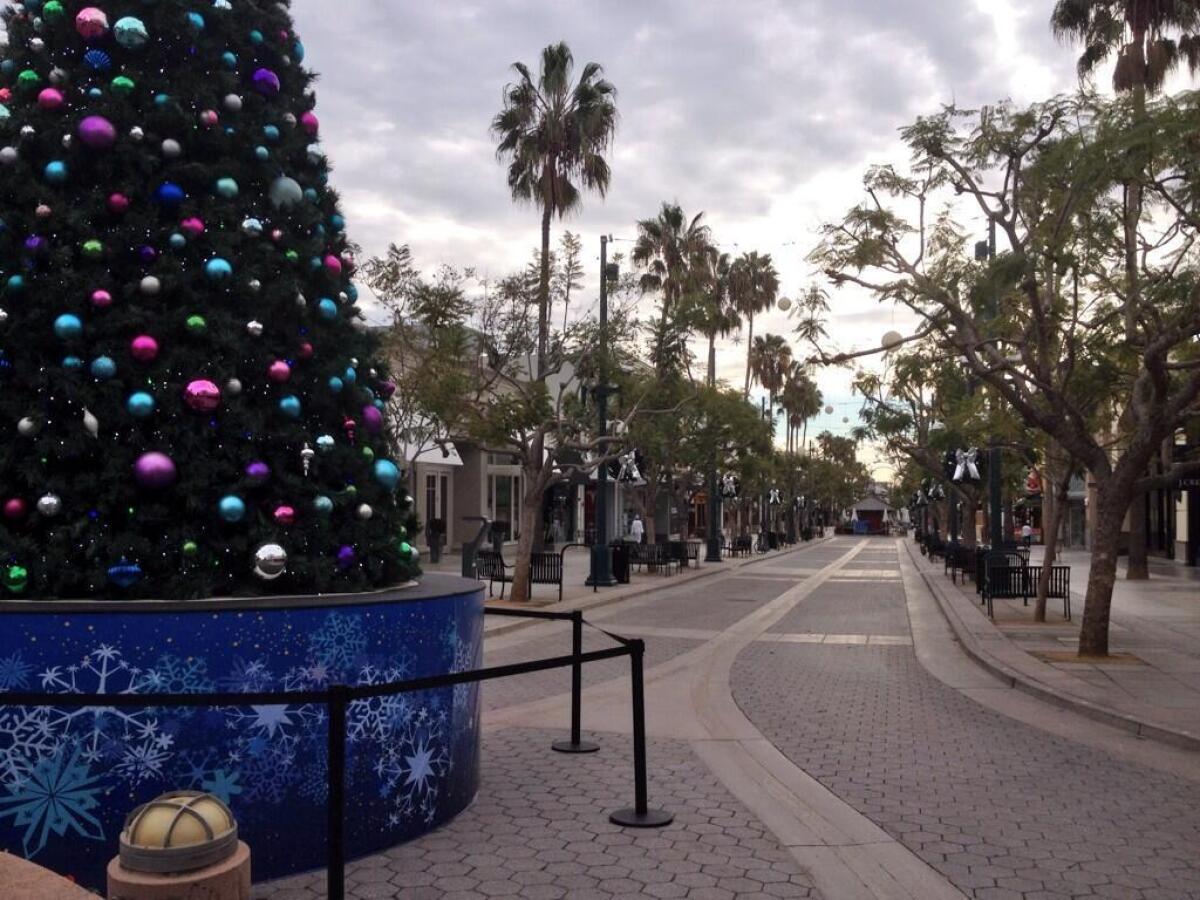 Even before the coronavirus pandemic, shopping areas such as the Santa Monica Promenade had taken a hit.