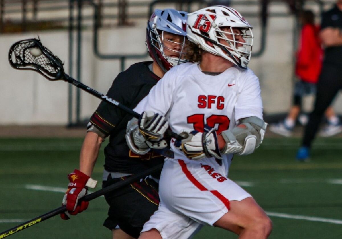 SFC’s Bobby Berg will play lacrosse at Division III Messiah University in Mechanicsburg, Pa.