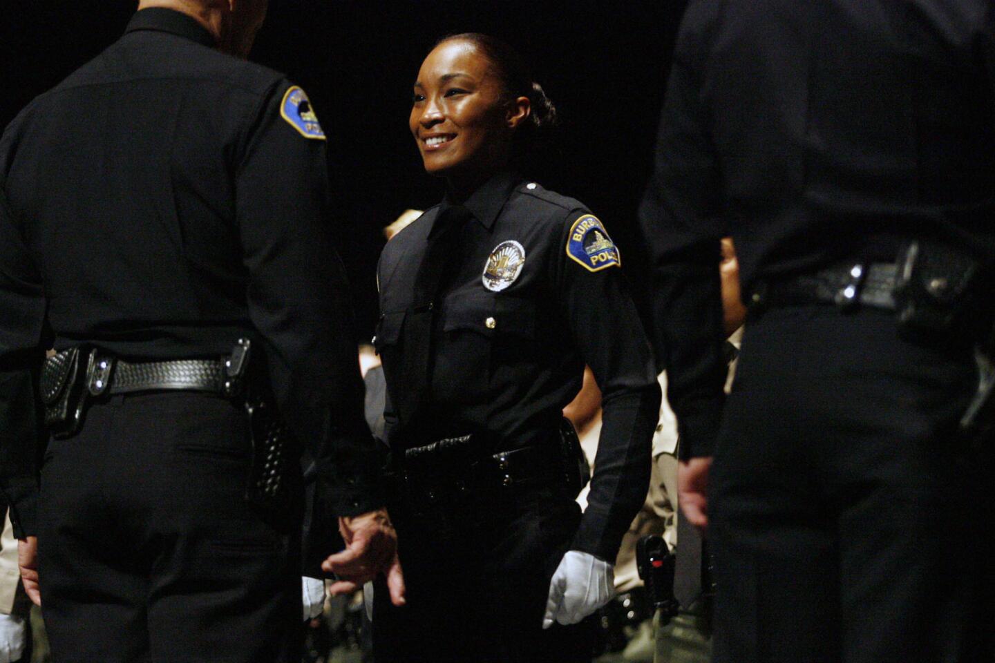 Burbank Police graduation ceremony