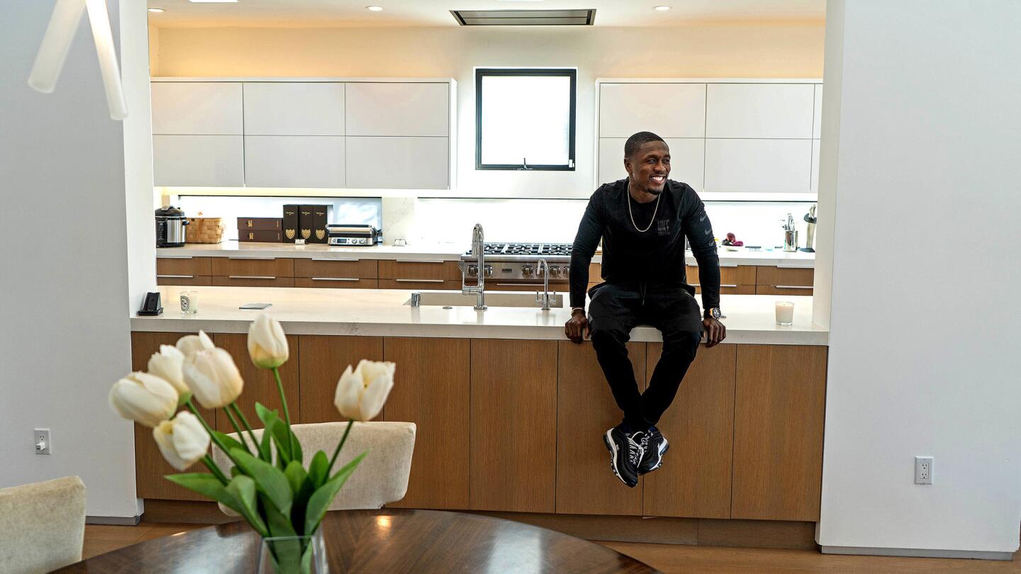 My Favorite Room | Boxer Andre Berto serves knockout meals in his kitchen