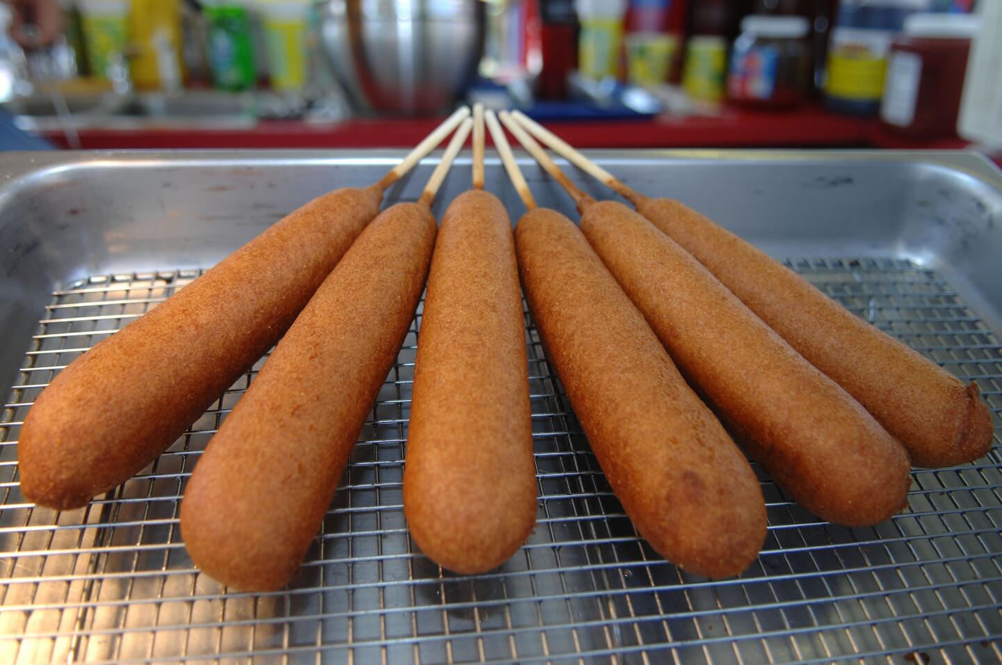 That's right, they're corndogs