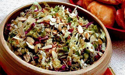 Three-cabbage slaw