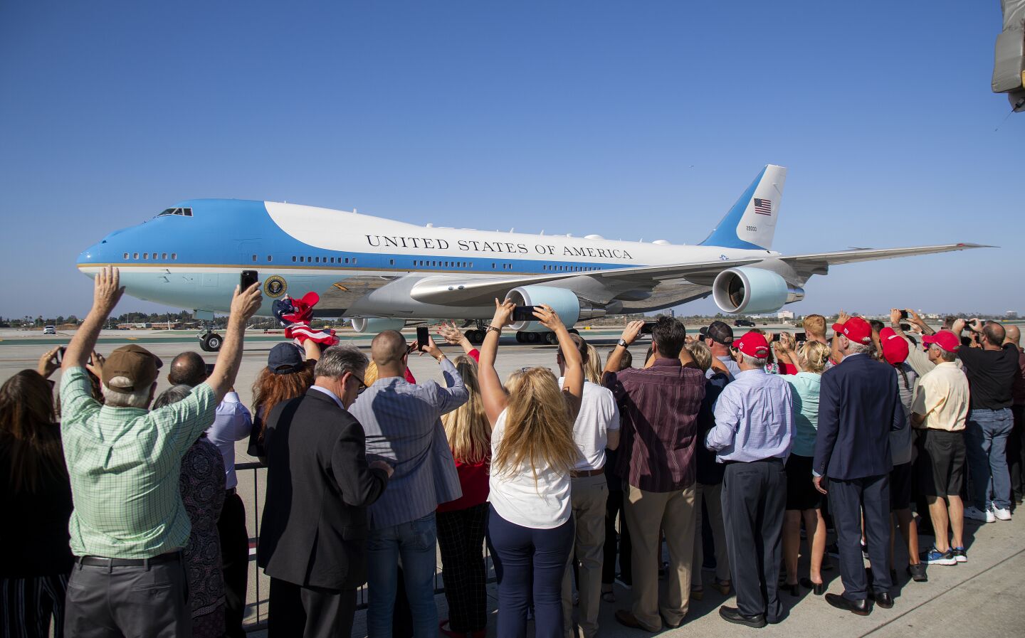 Trump visit to Southland