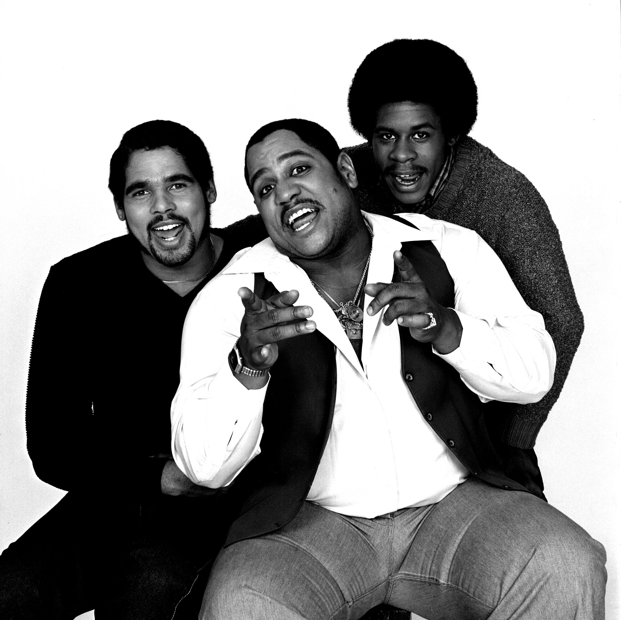 Rap group the Sugarhill Gang in 1980.