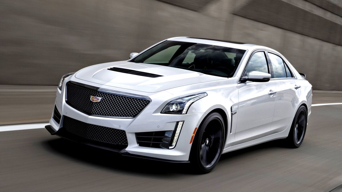 Review: Cadillac's CTS-V is a high-end hooligan that doubles as a ...