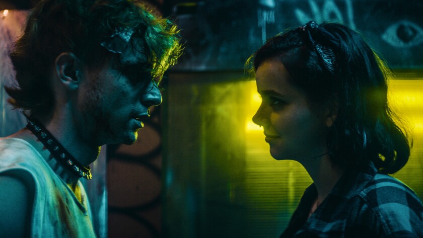 Dave Davis and Maemae Renfrow star in the overwrought indie melodrama "Bomb City."
