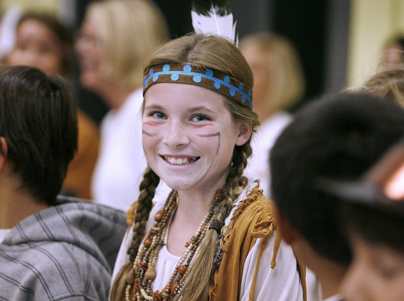 Photo Gallery: Thanksgiving feast for 5th graders at La Canada Elementary