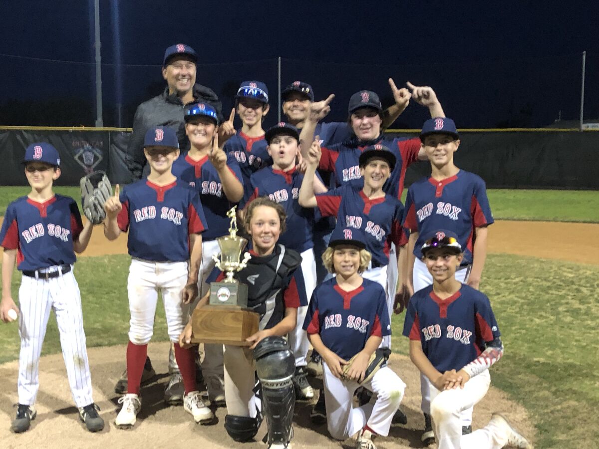 ENLL Red Sox Majors team beats ELL to take back the Leo Mullen Cup