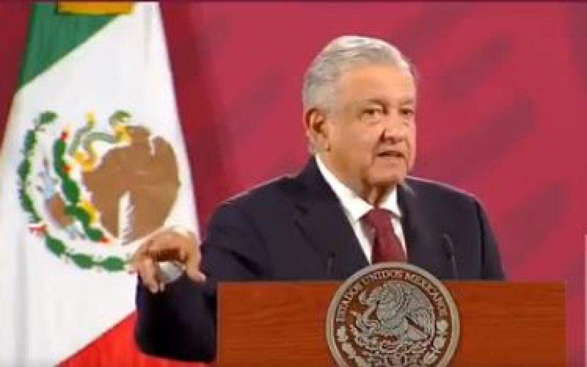 Mexican President Andrés Manuel López Obrador  