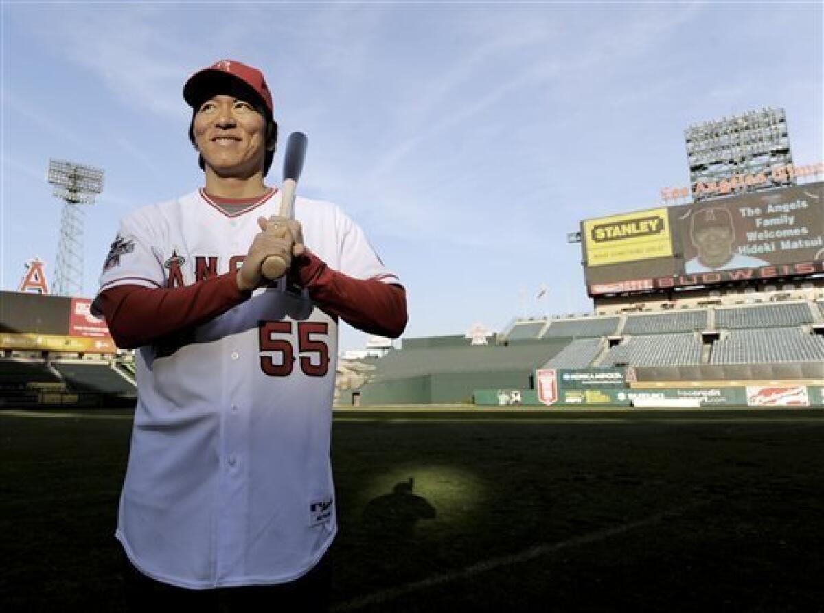 Angels, Matsui finalize $6 million, 1-year deal - The San Diego  Union-Tribune