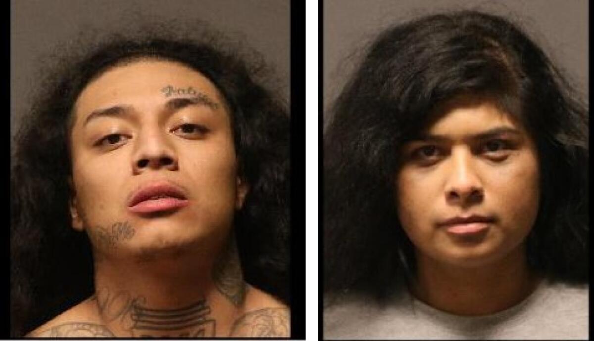 Michael Alexander Rodriguez, 26, left, and Bich Dao Vo were arrested on suspicion of kidnapping.