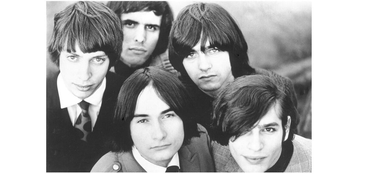 The Left Banke, clockwise from left, circa 1965: Michael Brown, George Cameron, Steve Martiin, Jeff Winfield and Tom Finn.