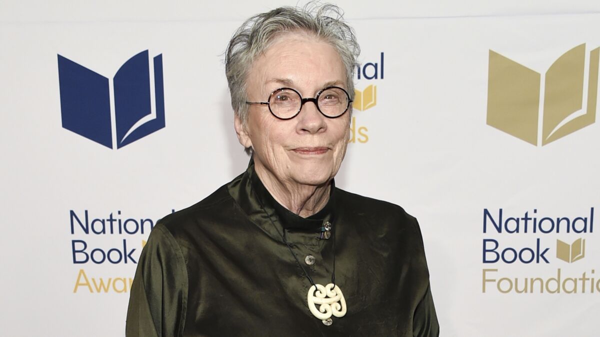 Annie Proulx at the 68th National Book Awards.