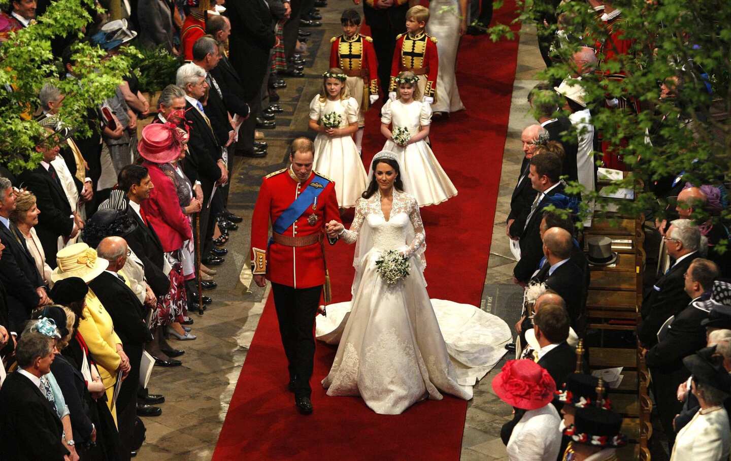 Unforgettable on TV: Kate and William get married