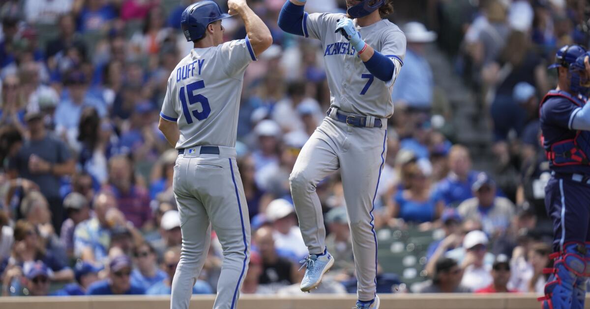 Merrifield homers, Witt Jr. drives in three to lead Royals over Rangers,  8-2 Kansas City News - Bally Sports