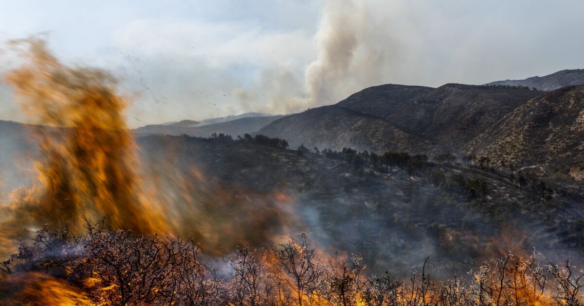 A temporada de incêndios ameaça a Catalunha: calor e seca históricos