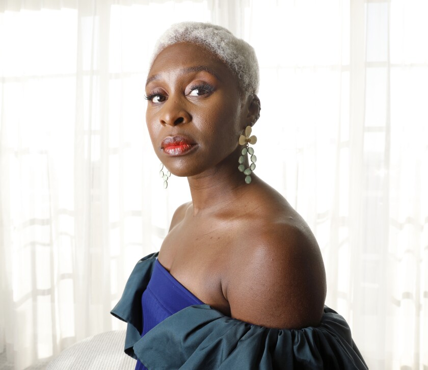 Cynthia Erivo plays Harriet Tubman in Focus Features' "Harriet," from director Kasi Lemmons. Erivo was photographed in Los Angeles on Sept. 12.