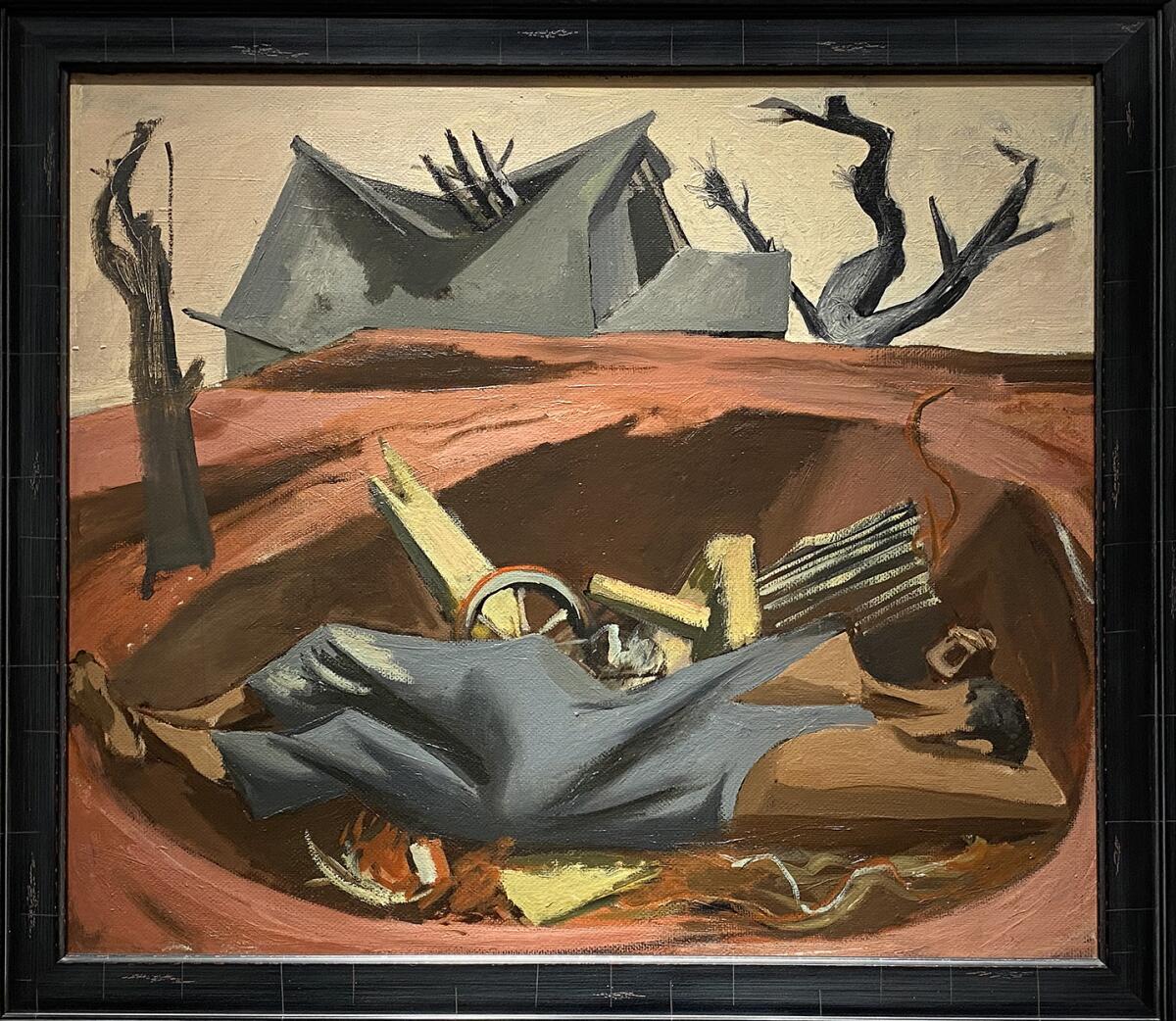 “Plowed Under” by Anton Refregier (1936)
