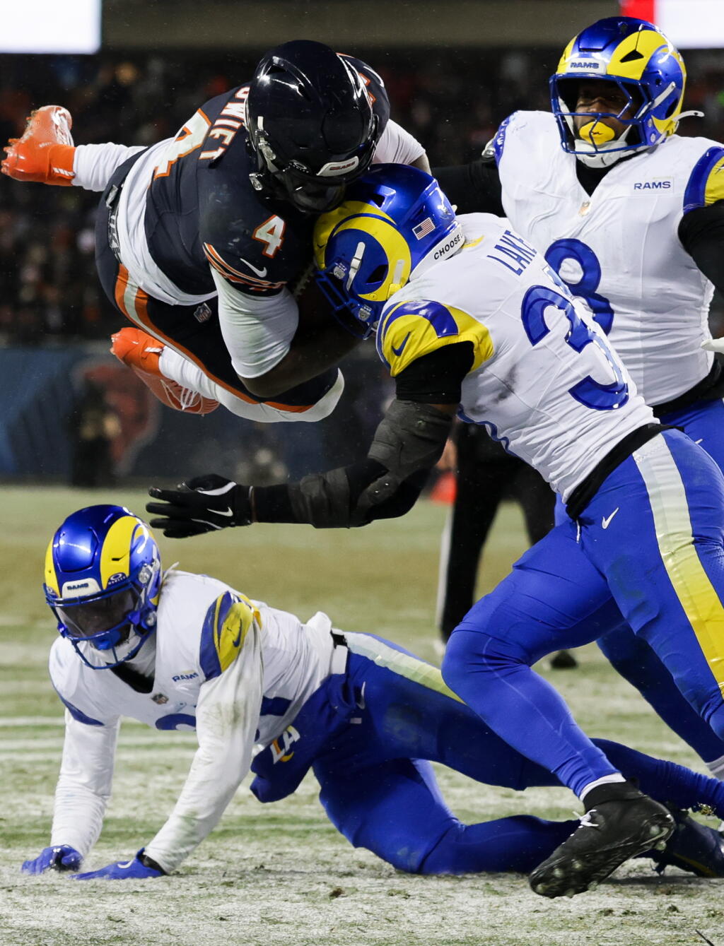 Nfc Rams Photos: Rams defeat Bears in NFC divisional playoffs - Los Angeles Times