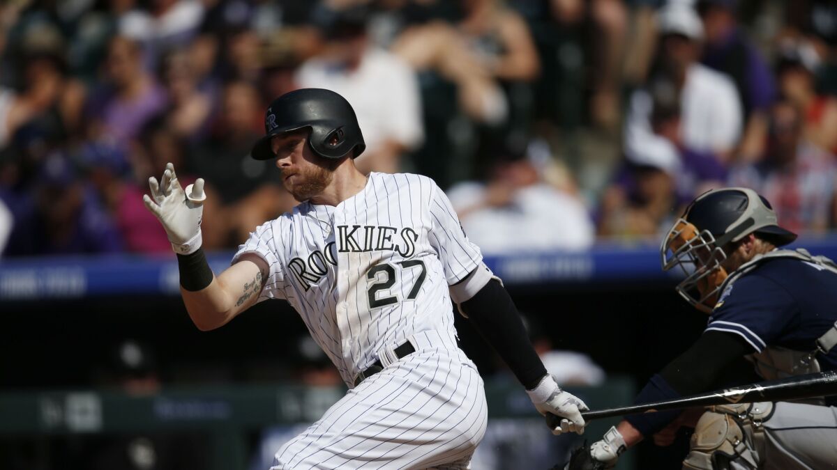 Poesi præst slange What do Trevor Story, Bo Jackson and eight others have in common? - Los  Angeles Times