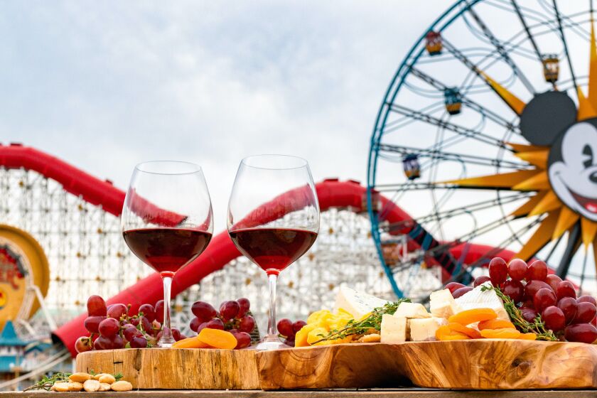 The annual Disney California Adventure Food & Wine Festival runs through April 26.