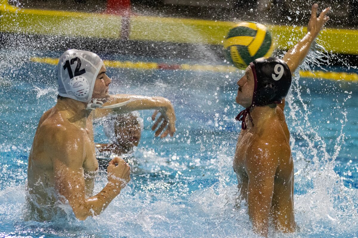 La Jolla's Kiefer Black and Bishop's Chase Landa both were named to the All-CIF first team in boys water polo for this fall.
