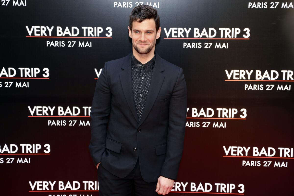 "The Hangover" star Justin Bartha has reportedly welcomed a baby girl with his wife, Lia Smith, whom he married in January.