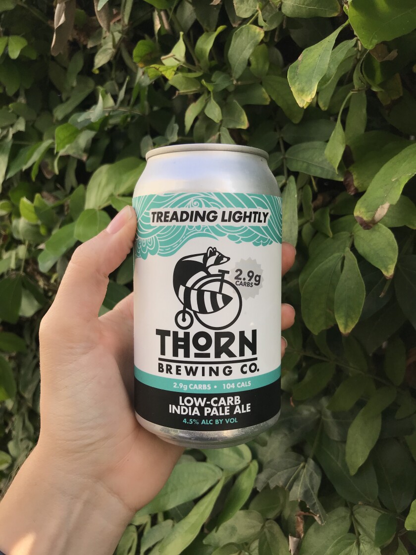 Treading Lightly, a low-carb IPA from Thorn Brewing Co.