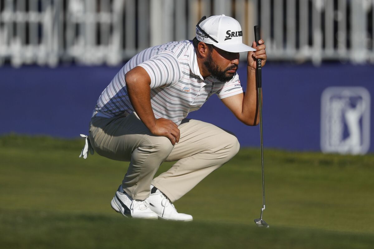  J.J. Spaun missed the cut at this week's Farmers Insurance Open.