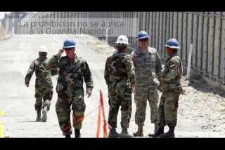 Trump quiere que las fuerzas armadas aseguren la frontera con México