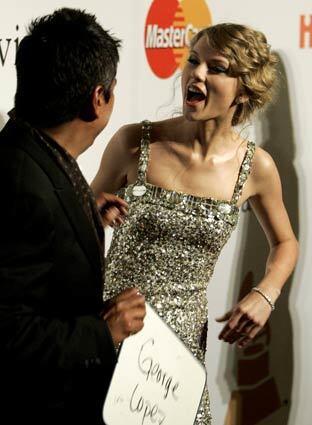 George Lopez and Taylor Swift